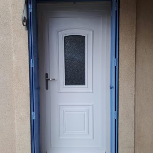 porte d'entrée PVC